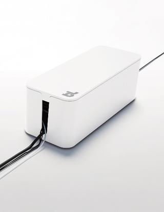 Illustration for article titled Keep Fugly Surge Protectors Out of Sight and Mind With Bluelounge CableBox